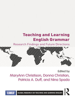 cover image of Teaching and Learning English Grammar
